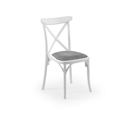 4 БРОЯ СТОЛ CAPRI PAD БЯЛ