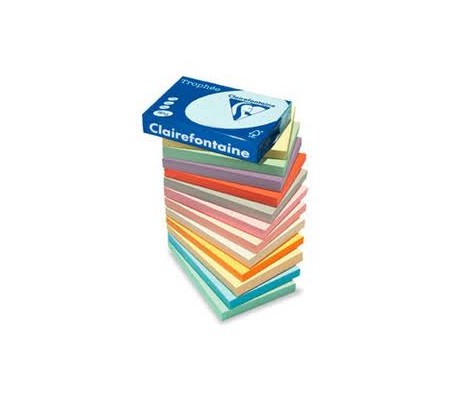 ЦВЕТНА ХАРТИЯ А4 80Г CLAIREFONTAINE ДИВА РОЗА 100Л