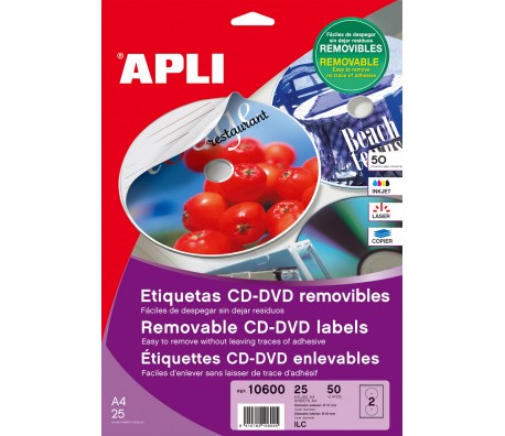 ЕТИКЕТИ ЗА CD APLI Ф117/18