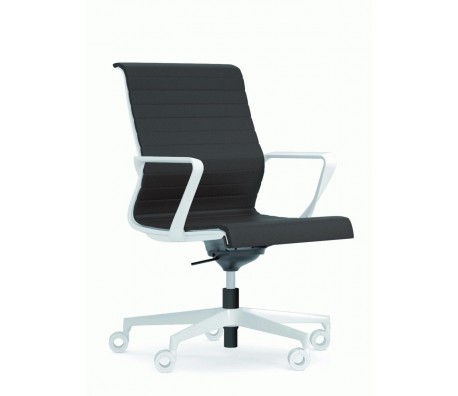 МЕНИДЖЪРСКИ СТОЛ EPIC LOW BACK WHITE FRAME- 6 ЦВЯТА