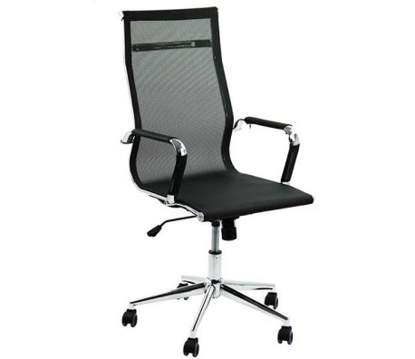 ДИРЕКТОРСКИ СТОЛ DOMINANDO 803 МЕШ ХРОМ ЧЕРЕН