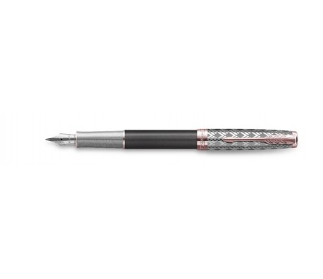 ПИСАЛКА PARKER ROYAL SONNET PREMIUM METAL GREY PGT - M