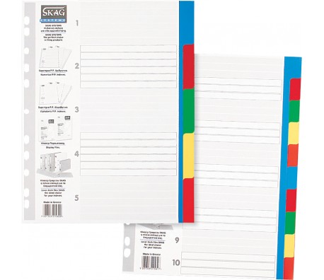 РАЗДЕЛИТЕЛ PVC SKAG 10 ЦВЯТА