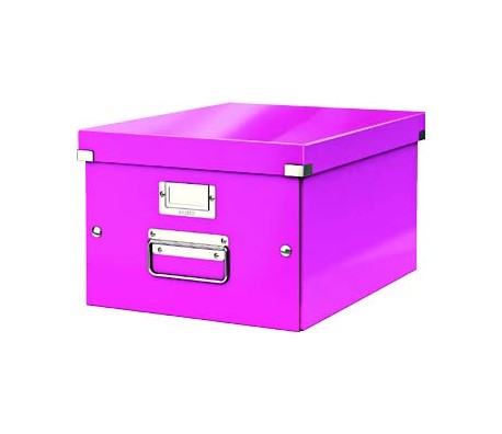 АРХИВНА КУТИЯ LEITZ WOW CLICK & STORE А4 РЗВ