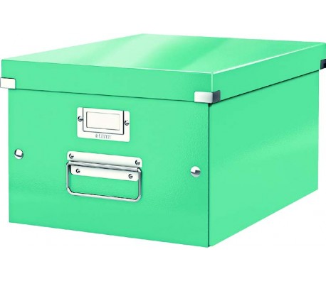 АРХИВНА КУТИЯ LEITZ WOW CLICK & STORE А4 ТЮРКОАЗ
