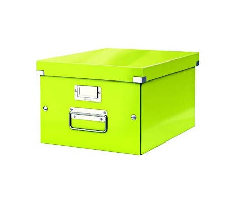 АРХИВНА КУТИЯ LEITZ WOW CLICK & STORE А4 ЗЕЛЕН