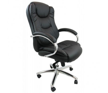 ДИРЕКТОРСКИ СТОЛ RIKARDO 316 ЕКО КОЖА ЧЕРЕН