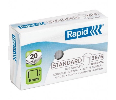 ТЕЛЧЕТА 26/6 RAPID STANDARD 1000БР