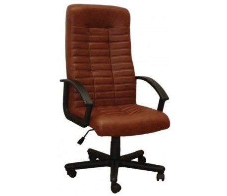 ДИРЕКТОРСКИ ОФИС СТОЛ BOSS ЕСТЕСТВЕНА  КОЖА КАФЯВ