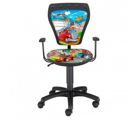 ДЕТСКИ СТОЛ CARTOONS GTS CARS С ПОДЛАКЪТНИЦИ