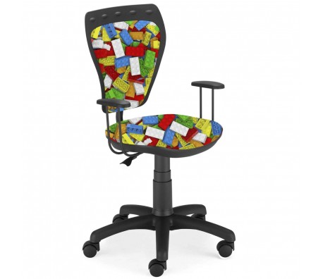 ДЕТСКИ СТОЛ CARTOONS GTS LEGO С ПОДЛАКЪТНИЦИ