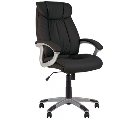 ДИРЕКТОРСКИ СТОЛ VENTA ЕКО КОЖА ЧЕРЕН