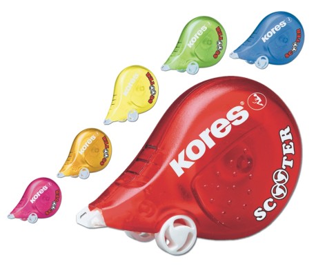 КОРЕКТОР ЛЕНТА KORES SCOOTER 4,2ММ/8М ЦВЕТЕН