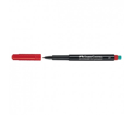 ПЕРМАНЕНТЕН OHP МАРКЕР FABER-CASTELL S ЧЕРВЕН