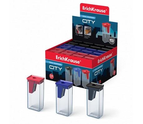 ОСТРИЛКА С КОНТЕЙНЕР ERICH KRAUSE SITY МИКС