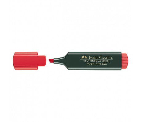 ТЕКСТ МАРКЕР FABER-CASTELL 1548 ЧЕРВЕН