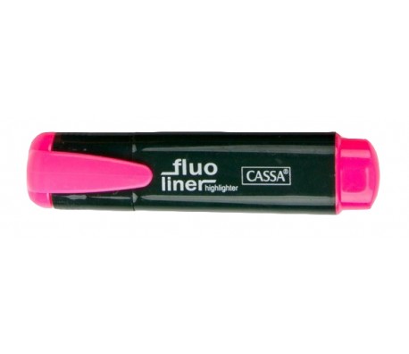 МАРКЕР ТЕКСТ CASSA FLUOLINER РОЗОВ