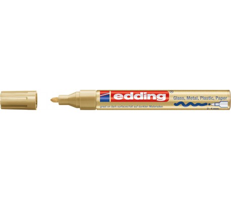 МАРКЕР ПЕРМАНЕНТЕН EDDING 750 ЗЛАТЕН