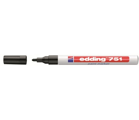МАРКЕР ПЕРМАНЕНТЕН EDDING 751 PAINT 1-2ММ ЧЕРЕН