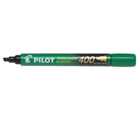 МАРКЕР ПЕРМАНЕНТЕН СКОСЕН ВРЪХ PILOT 400 ЗЕЛЕН