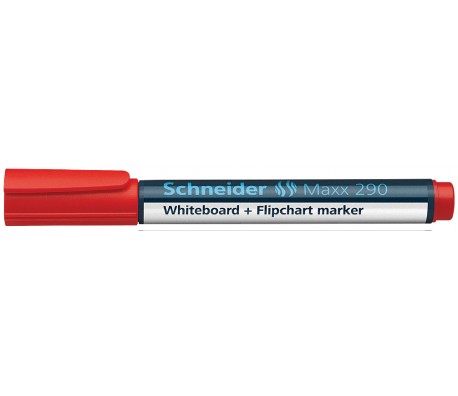 МАРКЕР ЗА БЯЛА ДЪСКА SCHNEIDER 290 ЧЕРВЕН