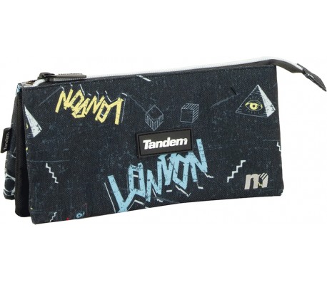 Несесер с 3 ципа Sportandem London