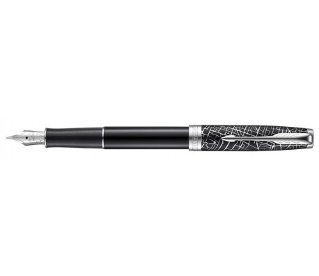 ПИСАЛКА PARKER ROYAL SONNET SE METRO LACQUE BLACK CT