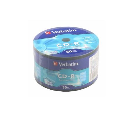 CD-R VERBATIM 700MB 50 БРОЯ В ШРИНК