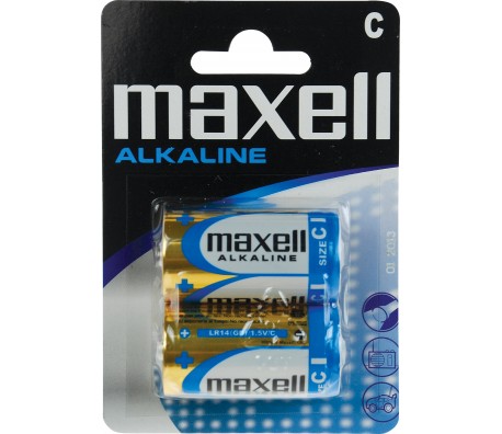 АЛКАЛНА БАТЕРИЯ MAXELL LR14-2БР./БЛИСТЕР