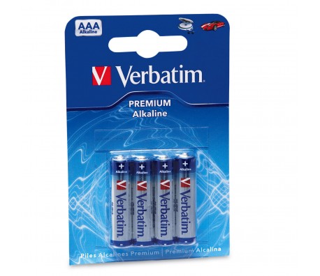 БАТЕРИЯ VERBATIM LR03 AAA 4БР. В БЛИСТЕР