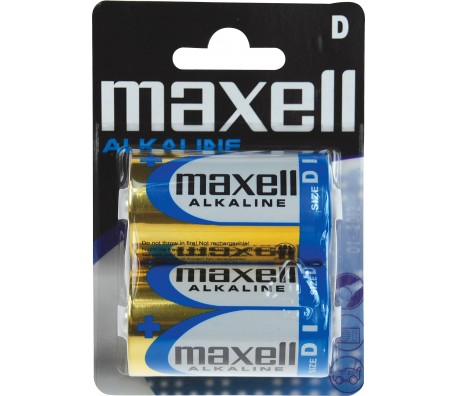 АЛКАЛНА БАТЕРИЯ MAXELL LR20 2БР./БЛИСТЕР