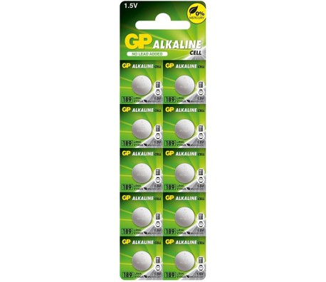 АЛКАЛНА БАТЕРИЯ GP LR 1130 БУТОННА 1.55V