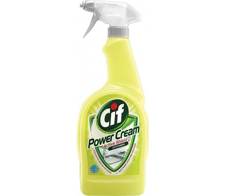 ПРЕПАРАТ CIF POWER CREAM ЗА КУХНИ 750МЛ СПРЕЙ