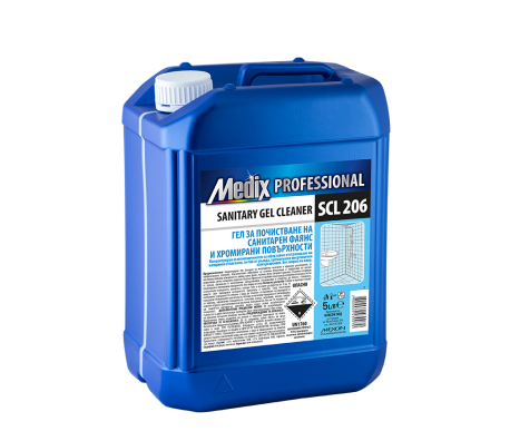 ПРЕПАРАТ ГЕЛ ФАЯНС И ХРОМ MEDIX PROFESSIONAL SCL206 5Л