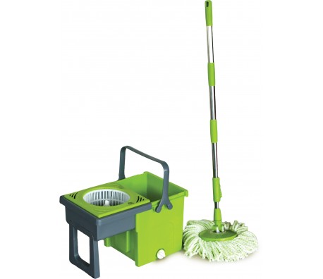 КОМПЛЕКТ ЗА ПОЧИСТВАНЕ PLANET SPIN MOP TELESKOPIK