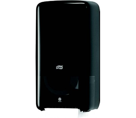 ДИСПЕНСЪР TORK TWIN MID-SIZE TOILLET ROLL BLACK