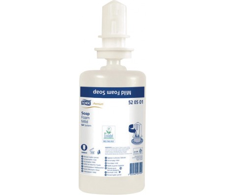 САПУН ПЯНА TORK MILD FOAM SOAP, 1 Л 6 REFILLS