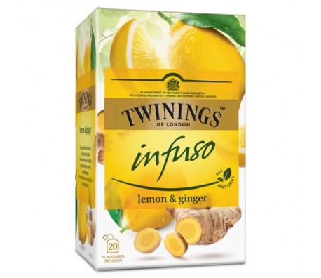 ЧАЙ TWININGS ЛИМОН И  ДЖИНДЖИФИЛ