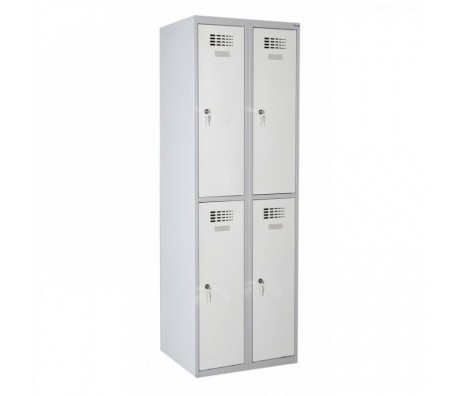 МЕТАЛЕН ГАРДЕРОБ ДВОЕН 60/50/180 SUS 322 W