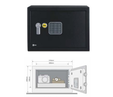 СЕЙФ КОМПАКТЕН ЦИФРОВА КЛАВИАТУРА YALE 31/20/20