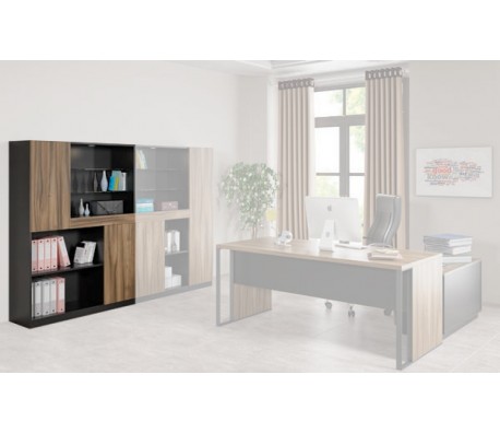 ШКАФ С 2 МАЛКИ ВРАТИ e-DESIGN 120/40/170