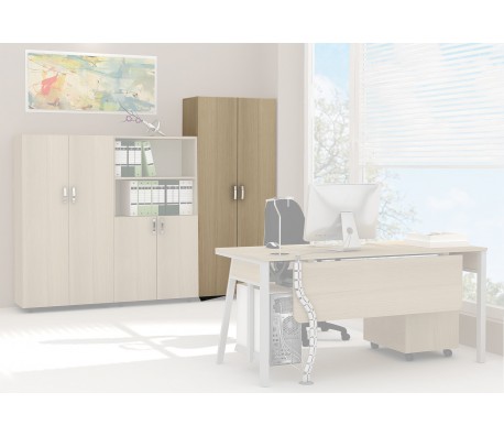 ШКАФ I-OFFICE 2 ВРАТИ 800/400/190.8