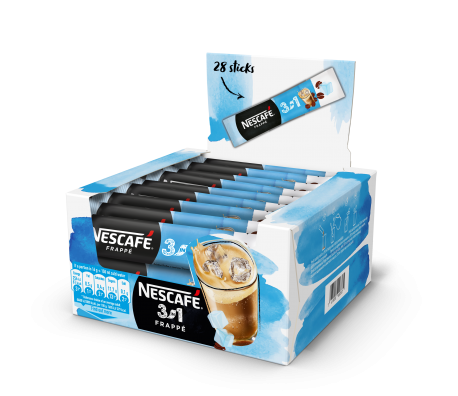 КАФЕ NESCAFE 3В1 FRAPPE ПАКЕТЧЕ 28БР/КУТ