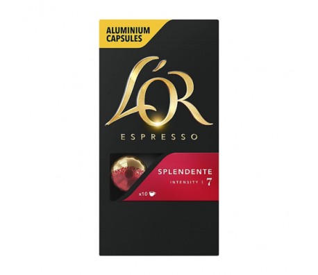 КАФЕ КАПСУЛИ LOR NESPRESSO SPLENDENTE 10БР 52Г