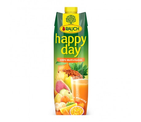 СОК RAUCH HAPPY DAY МУЛТИВИТАМИН ЖЪЛТ 1 Л