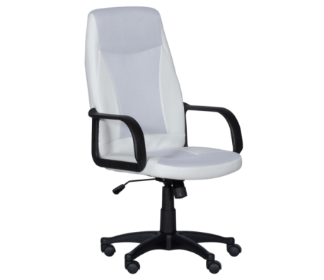 РАБОТЕН СТОЛ CARMEN 6511 ЕКО КОЖА БЯЛ