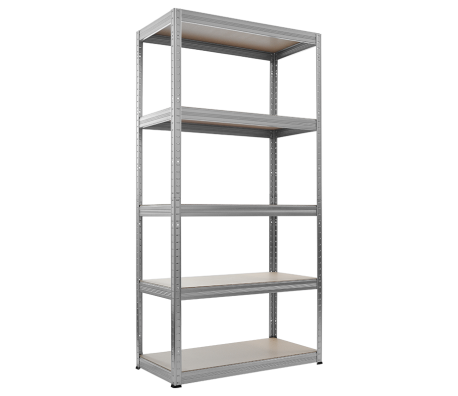 МЕТАЛЕН СТЕЛАЖ STAR 213X90X45 СМ, ДО 175 КГ НА РАФТ ЦИНК