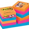 САМОЗАЛЕПВАЩИ ЛИСТЧЕТА POST-IT SUPER STIKY BANGKOK 47/47 90Л МИКС