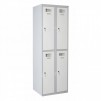 МЕТАЛЕН ГАРДЕРОБ ДВОЕН 60/50/180 SUS 322 W