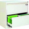 МЕТАЛНА КАРТОТЕКА SZK 102 С 2 ЧЕКМЕДЖЕТА СИВ